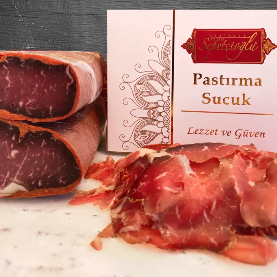 Meşhur Kastamonu Pastırması (Çemeni Sıyrılmış) 500G