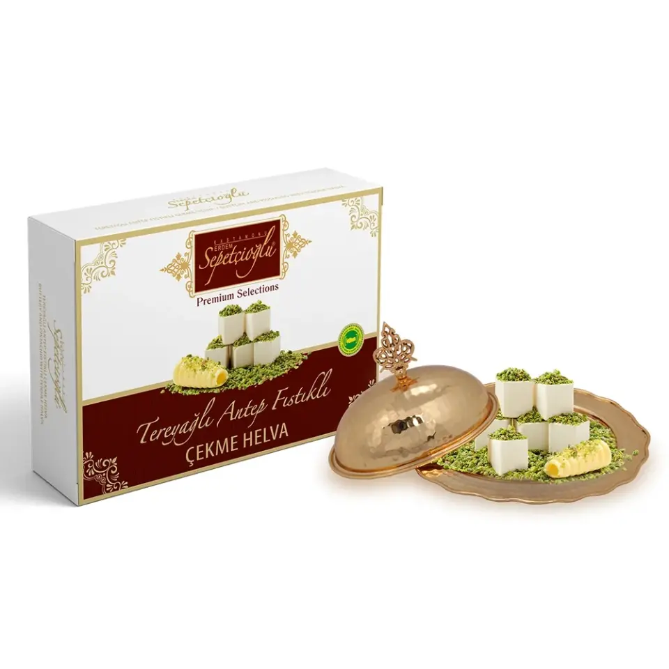 Tereyağlı Antep Fıstıklı Çekme Helva 250G