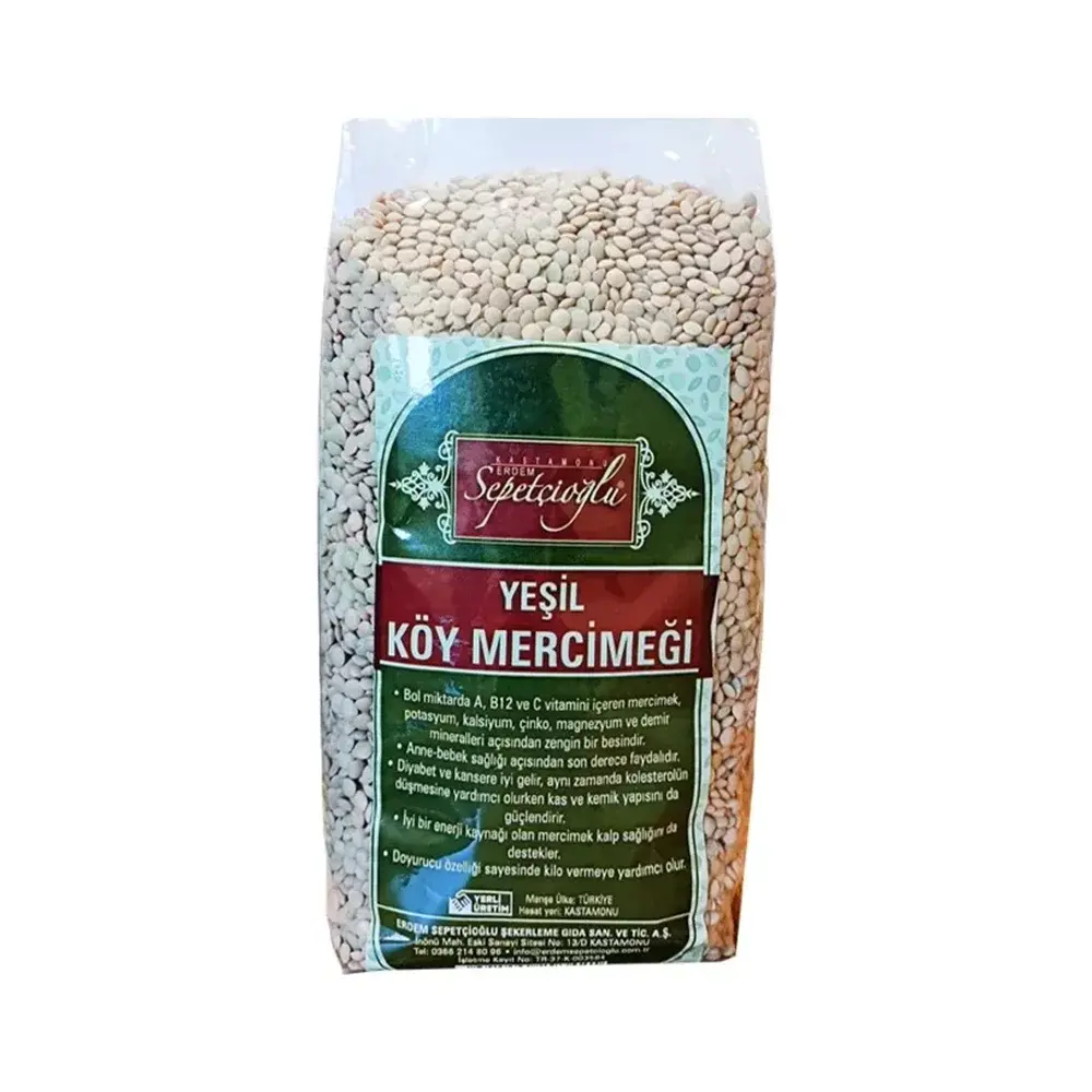 Yeşil Köy Mercimeği 1000G