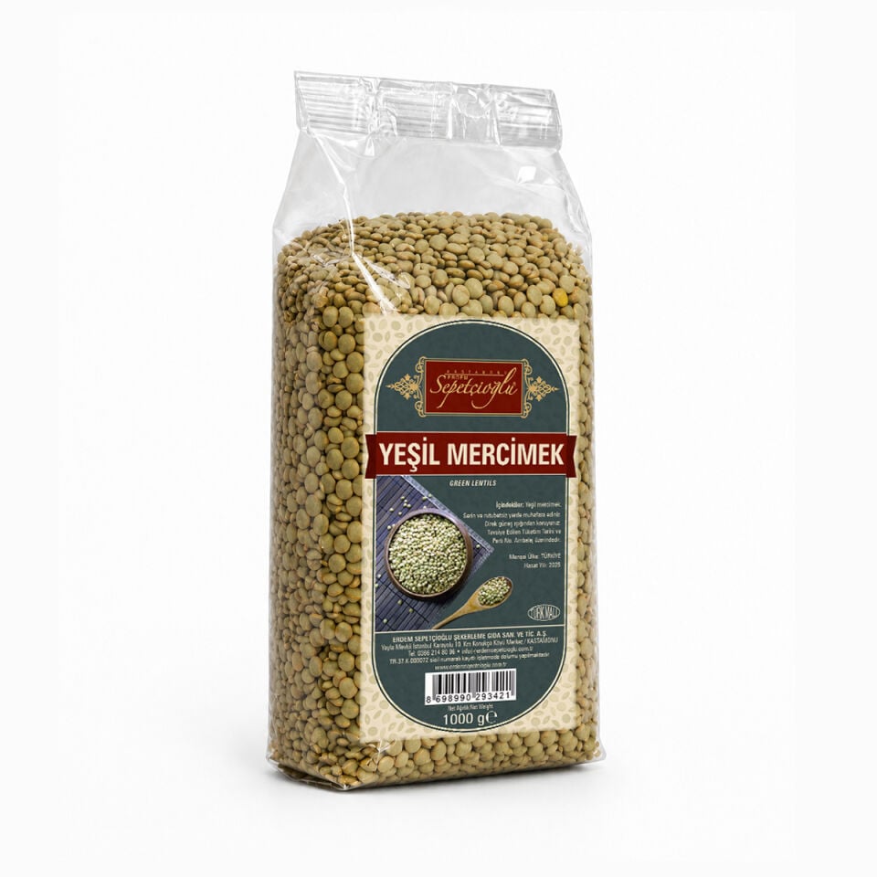 Yeşil Köy Mercimeği 1000G