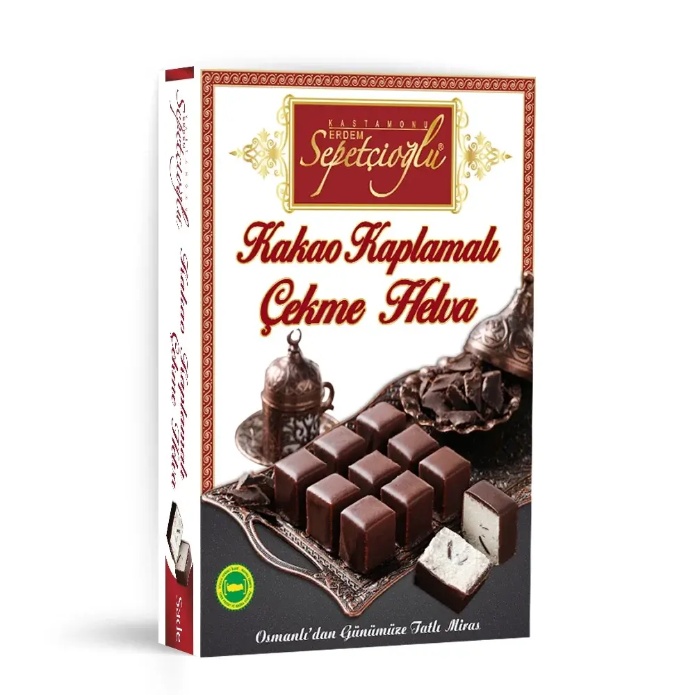 Kakao Kaplamalı Çekme Helva 320G