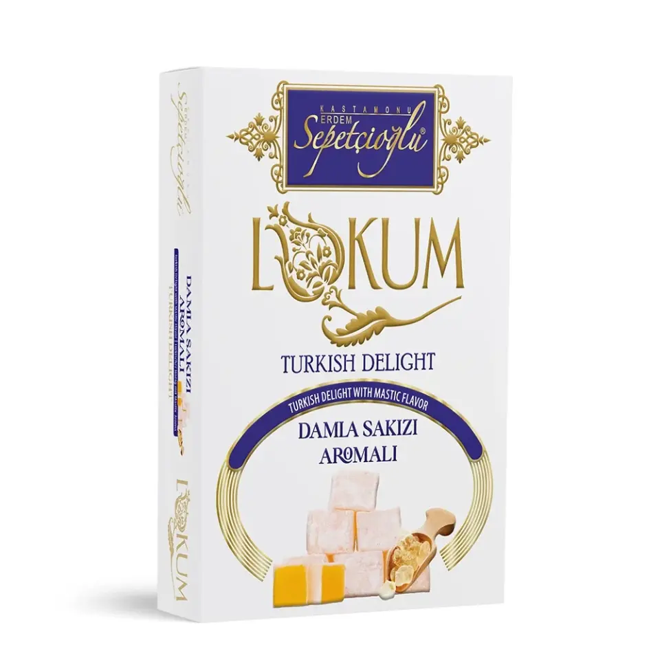 Damla Sakızı Aromalı Lokum 270G