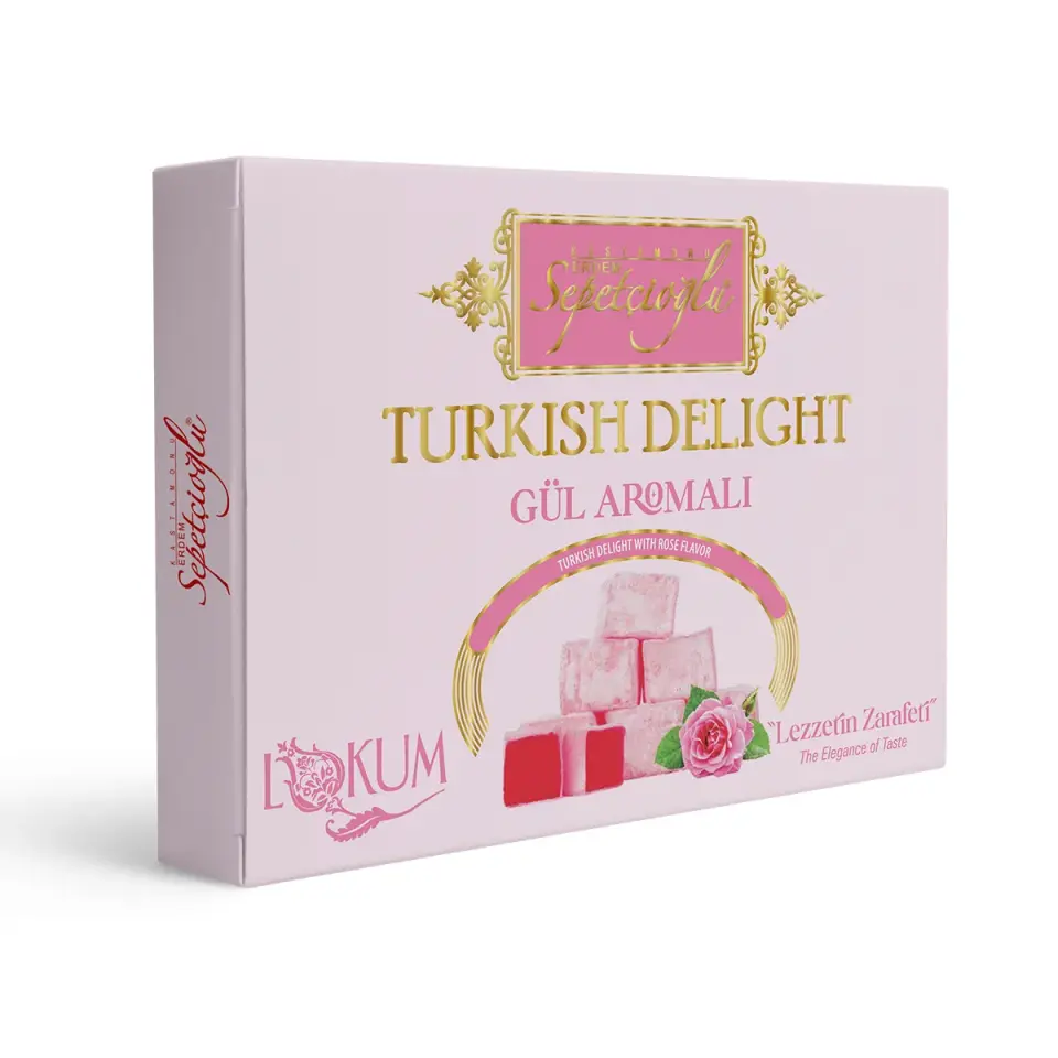 Gül Aromalı Lokum 540G