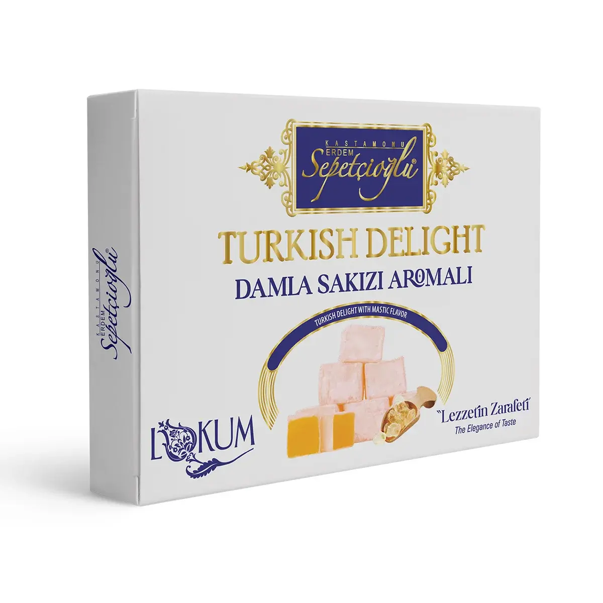 Damla Sakızı Aromalı Lokum 540G