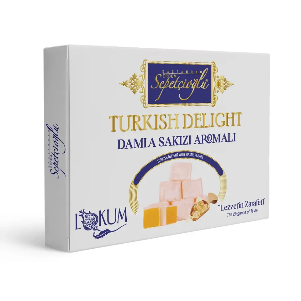 Damla Sakızı Aromalı Lokum 540G