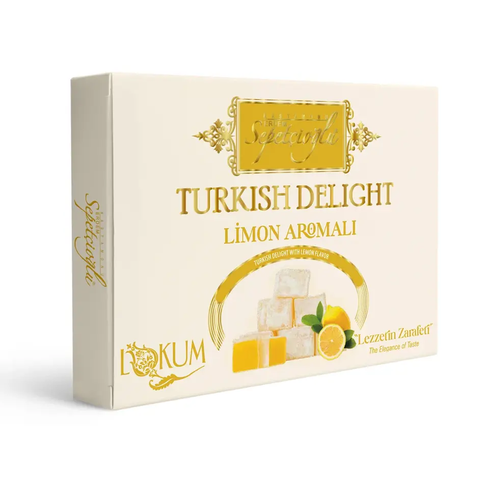 Limon Aromalı Lokum 540G
