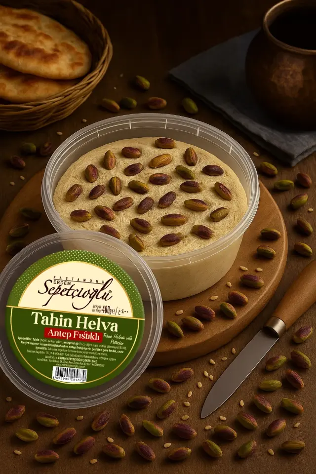 Antep Fıstıklı Kürek Tahin Helva 400G