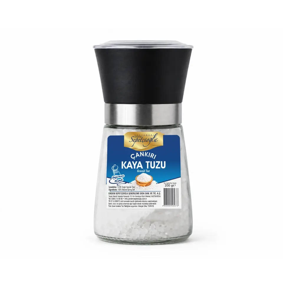 Kaya Tuzu (Granül) - Değirmen Kapak 200G