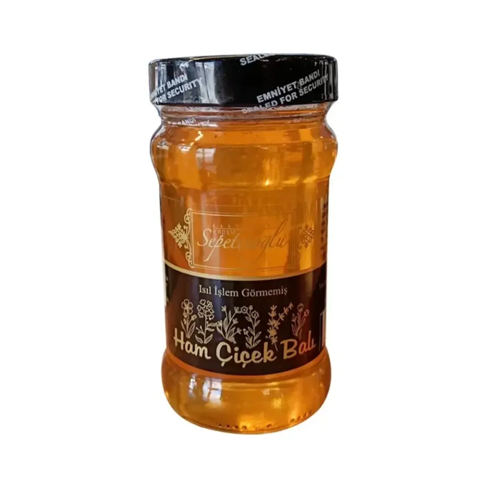 Doğal Ham Çiçek Balı 400G (Isıl İşlem Görmemiş)