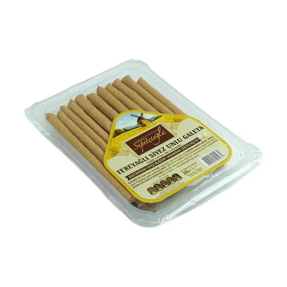 Tereyağlı Siyez Unlu Galeta 200G