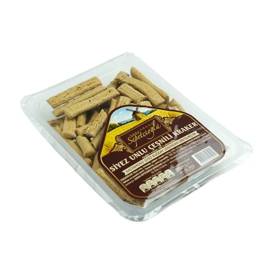 Siyez Unlu Çeşnili Kraker 200G