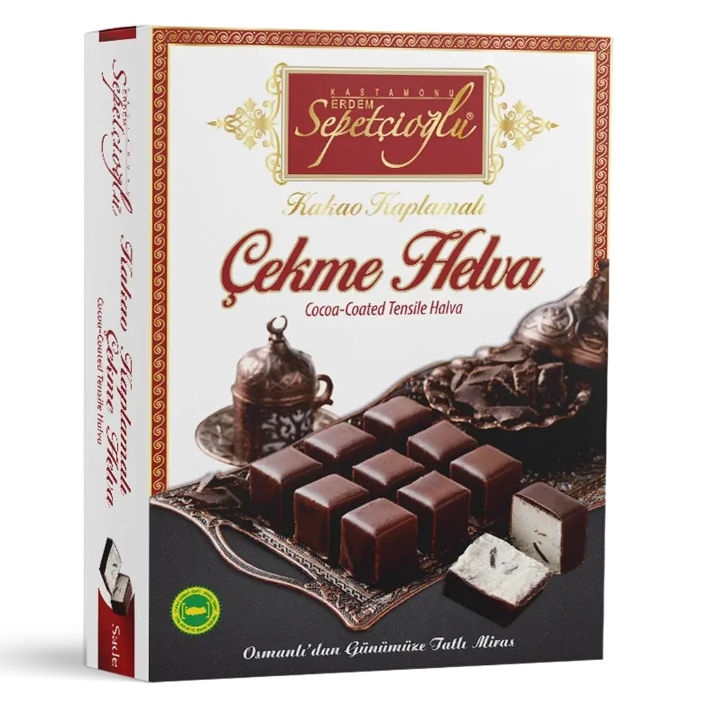Kakao Kaplamalı Çekme Helva 80G