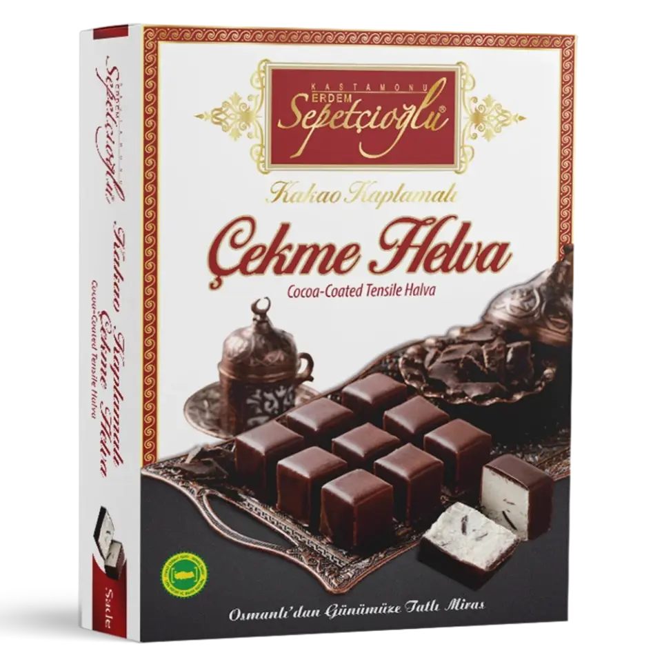 Kakao Kaplamalı Çekme Helva 80G