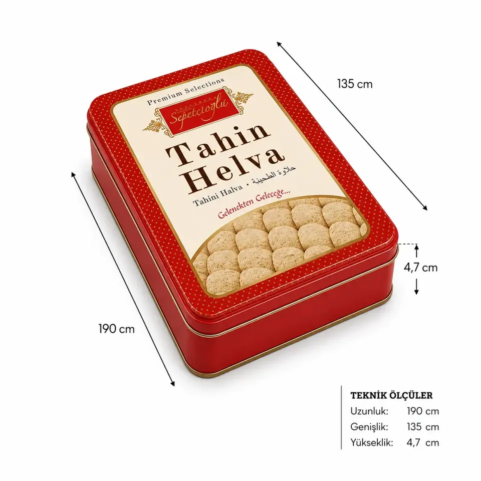 Tahin Helva 700G (Teneke Kutu)