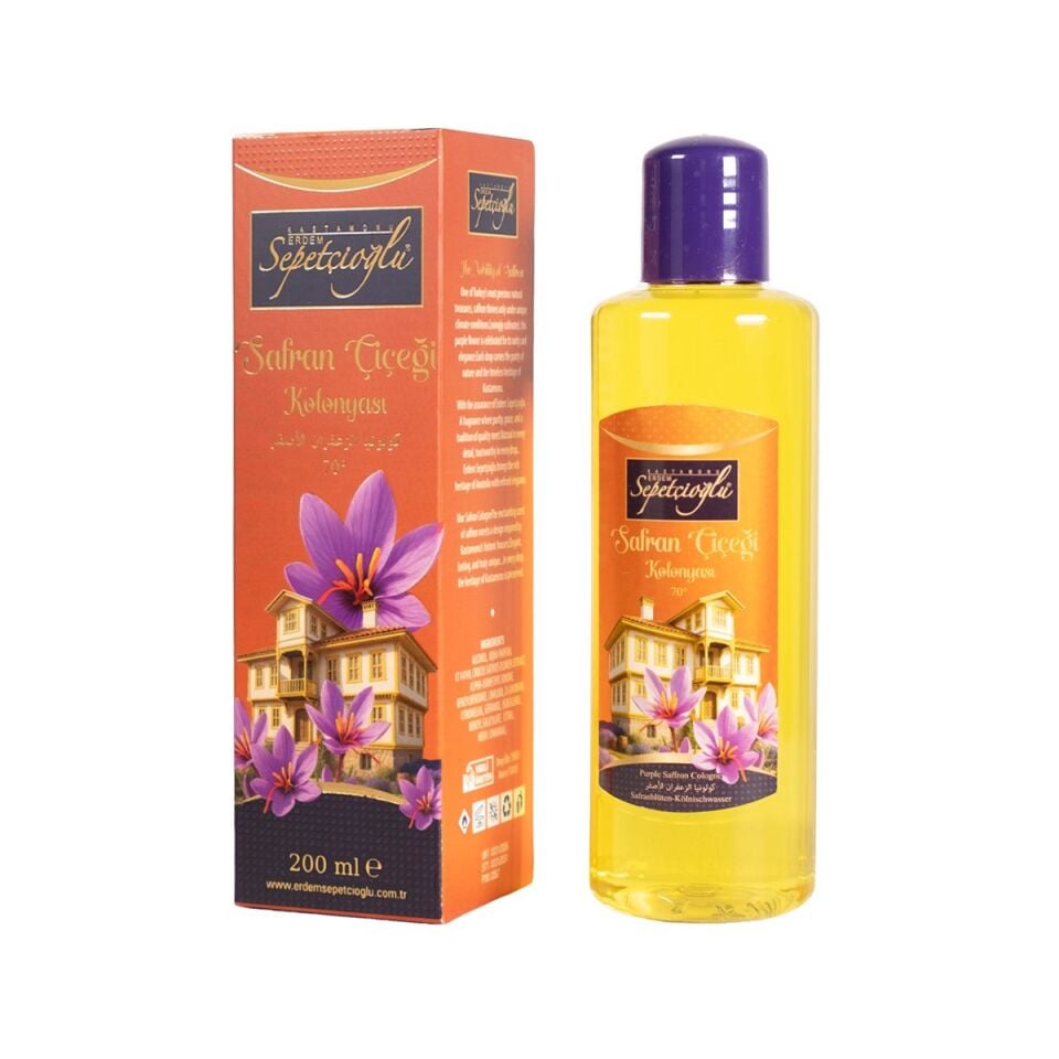 Sepetçioğlu Safran Çiçeği Kolonyası 200 ML